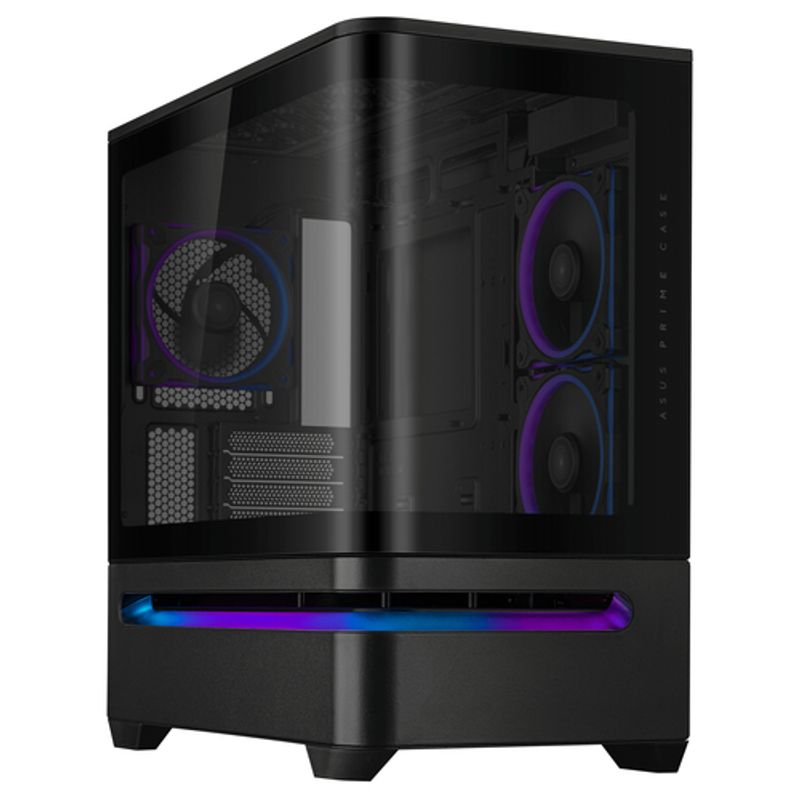 ASUS AP202 ARGB Black - Kabinet - Miditower - Sort