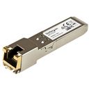 StarTech.com HPE J8177C Compatible SFP Module - 1000BASE-T - 1GE SFP SFP to RJ45 Cat6/Cat5e - 100m SFP (mini-GBIC) transceiver modul – billede 1
