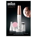 Braun FaceSpa Pro 912 Ansigtsepilator Guld Hvid – billede 2