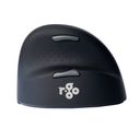 R-Go HE Mouse Ergonomisk mus, Medium (165-195mm), Højre, Trådløs Trådløs Sort – billede 4