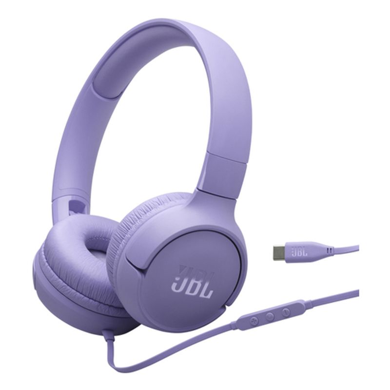 JBL TUNE 520C Kablet Hovedtelefoner Lilla
