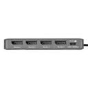 USB-C to Quad DP Adapter – billede 6