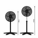 Rowenta VU3110 Turbo Essential Standventilator schwarz – billede 5