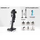 Samsung Jet 95 Complete Extra VS20C9554TK Støvsuger Pind/håndholdt 210W 0.8liter Black chrometal/satin black – billede 4