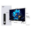 TCL 55P79K 55 4K UHD (2160p) Børstet metal – billede 1