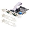 StarTech.com 2-Port Serial PCIe Card, Dual-Port PCI Express to RS232/RS422/RS485 (DB9) Serial Card, Low-Profile Brackets Incl., 16C1050 UART, TAA-Compliant, Windows/Linux, TAA Compliant - Level-4 ESD Protection (2S232422485-PC-CARD) Seriel adapter PCI Exp – billede 8