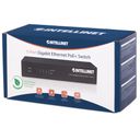 Intellinet , 4 x PSE Ports, IEEE 802.3at/af Power over ( / ) Compliant, 60 W, Desktop (Euro 2-pin plug) Switch 5-porte Gigabit PoE+ – billede 6