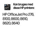 HP 950XL High Yield Black Original Sort 1650 sider Blæk – billede 1