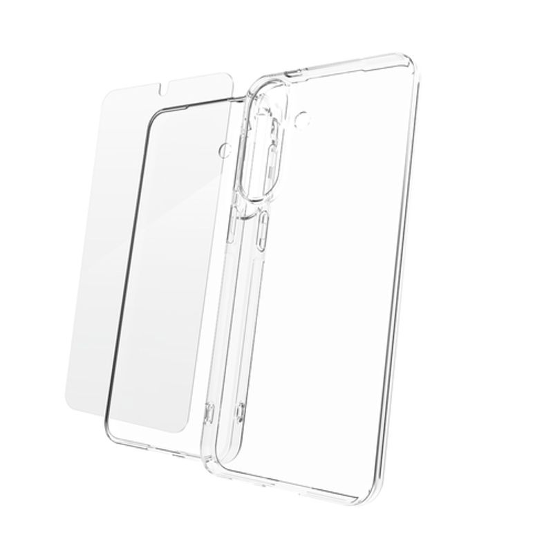 Defence Bundle Glass/Clear Case Samsung Cricket