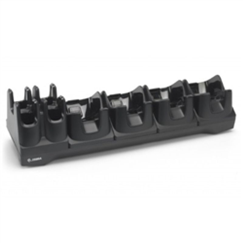 Zebra 4Slot Charge Only Cradle with 4Slot Spare Battery Charger Håndholdt opladningsstander + batterioplader