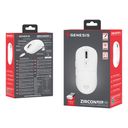 Genesis Zircon 660 Pro Optisk Trådløs Kablet Hvid – billede 4