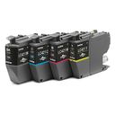 Brother LC 421 Sort Gul Cyan Magenta 200 sider Blæk – billede 2