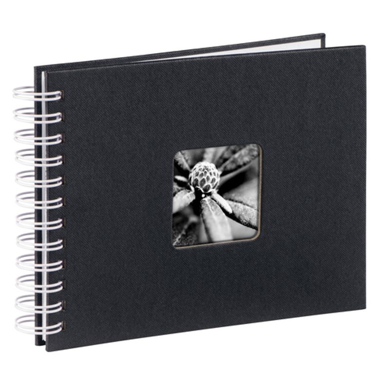 Hama Fine Art fotoalbum og arkbeskyttelse Sort 50 ark 10 x 15 cm