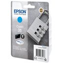 Epson 35 Cyan 650 sider Blæk C13T35824010 – billede 2