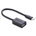 Ugreen USB 2.0 On-The-Go USB-adapter 10cm Sort – billede 1