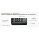APC Back-UPS UPS 300Watt 500VA – billede 4
