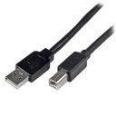StarTech.com USB 2.0 USB-kabel 20m Sort – billede 2