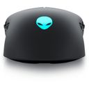 Alienware Tri-Mode Gaming Mouse AW720M Optisk Trådløs Kabling Sort – billede 6