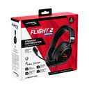 Alowwed----HyperX Flight 2 langattomat pelikuulokkeet, musta – billede 2
