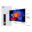 TCL P89K 98P89K TV 2,49 m (98) 4K Ultra HD Smart TV Wi-Fi Metallic 450 cd/m² – billede 1