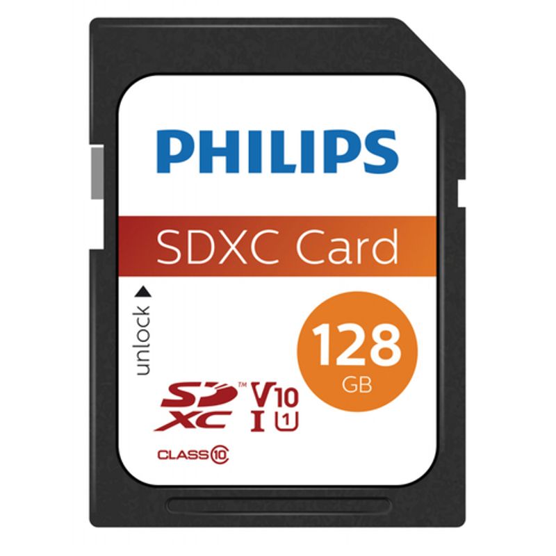 Philips FM12SD55B SDXC Memory Card 128GB 80MB/s