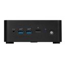 MSI Cubi NUC 1MG-007BDE 0.84L sized PC Sort 150U Intel® SoC – billede 1