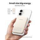 Ugreen Trådløs power bank 5000mAh 15Watt 1xUSB-C Beige – billede 8