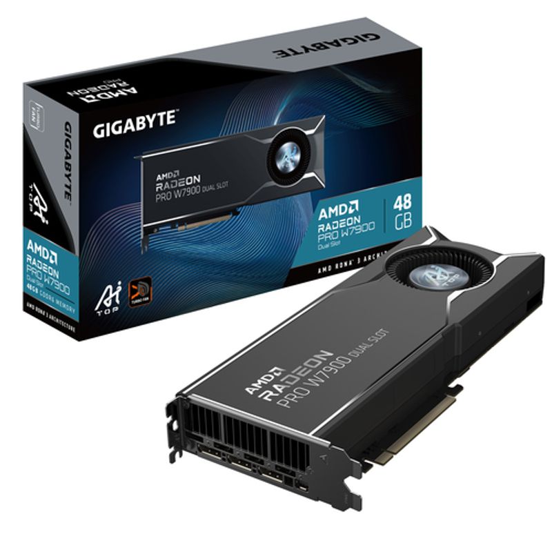 Gigabyte Radeon PRO W7900 Dual Slot AI TOP 48G 48GB