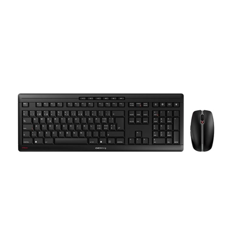 CHERRY STREAM DESKTOP RECHARGE Tastatur og mus-sæt Saks Trådløs