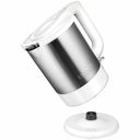 UNOLD BLITZKOCHER Elkedel 1.5liter 2.2kW Rustfrit stål/hvid – billede 2