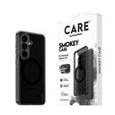 PanzerGlass CARE™ by ® Smokey Case w. Black Qi Samsung Galaxy S26 Beskyttelsescover Sort – billede 6
