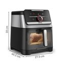 Tefal EY876D Easy Fry Silence 7L, intelligente und leise Heißluftfritteuse – billede 3