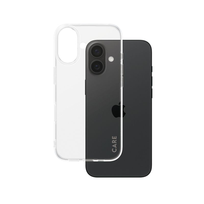 PanzerGlass CARE by Fashionable Case Transparent X-Ray Soft Basic iPhone 16 Beskyttelsescover Transparent Apple iPhone 16