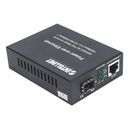 Intellinet Media Converter, 1 x 1000Base-T RJ45 Port to 1 x SFP Port, Injector (Euro 2-pin plug) Medieomsætter – billede 4