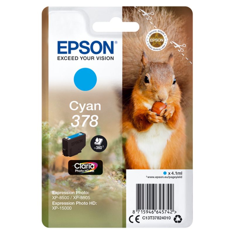Epson 378 Cyan 360 sider