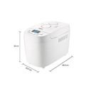 UNOLD BACKMEISTER Brødmaskine 850W Hvid – billede 3