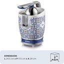 Ariete 0413/0C elektrisk citruspresser 0,6 L 85 W Hvid, Lyse Blå – billede 6