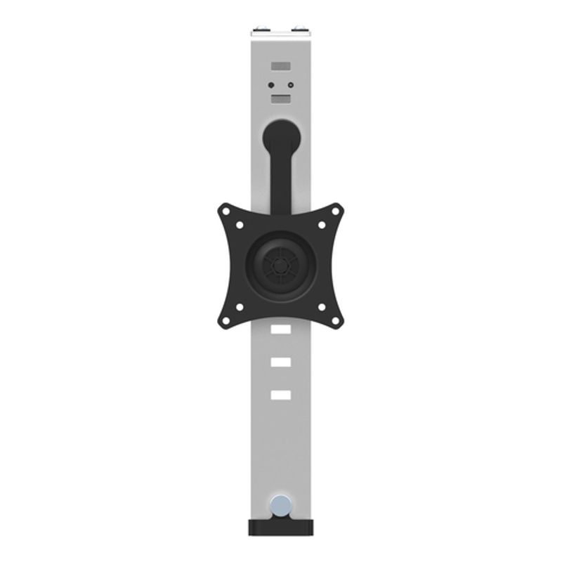 StarTech.com Cubicle Monitor Mount, Cubicle Wall Single Monitor Hanger, Up to 34 VESA Mount Display, Height Adjustable Ergonomic Office Cubicle Hanging Flat Panel Hook & Clamp Bracket - Landscape/Portrait (ARMCBCLB)