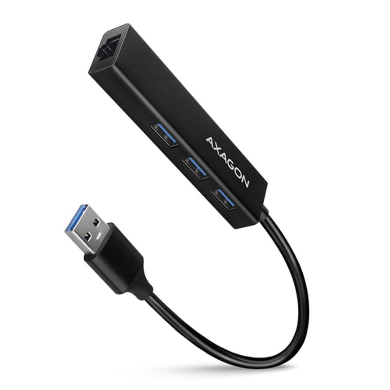 AXAGON HMA-GL3A Hub 3 porte USB