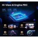 Hisense 65U8Q 65 4K UHD (2160p) Sort Mørkegrå – billede 5