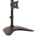 StarTech.com Vertical Dual Monitor Stand - Supports Monitors to 27 - Adjustable - Computer Monitor Stand for Double Stacked VESA Monitors - Black (ARMBARDUOV) Stativ 2 skærme 13-27 – billede 4