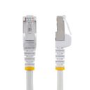 StarTech.com 3m CAT6a Cable - White - Low Smoke Zero Halogen (LSZH) - 10GbE 500MHz 100W ++ Snagless RJ-45 w/Strain Reliefs S/FTP Network Patch Cord CAT 6a S/FTP 3m Patchkabel Hvid – billede 2