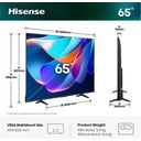Hisense 65A6S 65 4K Ultra HD Sort – billede 2