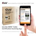 Club 3D HDMI han (input) -> HDMI han (output) 15 m – billede 8