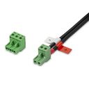 StarTech.com 160W Universal DC Power Adapter (24V/6.6A), 2-Wire Cord and 2/3-Pin Terminal Blocks, 100-240V AC/DC External Power Supply for Industrial USB Hubs, NA/UK/EU/ANZ Cords - 4ft/1.2m DC Power Cord (160W-POWER-ADAPTER) 158.4Watt – billede 1