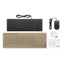 Lenovo Essential Wired Combo Sæt med mus og tastatur Kablet USA med Euro-symbol – billede 4