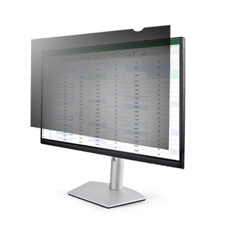 StarTech.com 28-inch 16 9 Computer Monitor Privacy Filter, Anti-Glare Privacy Screen 51% Blue Light Reduction, Black-out Monitor Screen Protector w/+/- 30 deg. Viewing Angle, Matte and Glossy Sides (2869-PRIVACY-SCREEN) Notebook privacy-filter