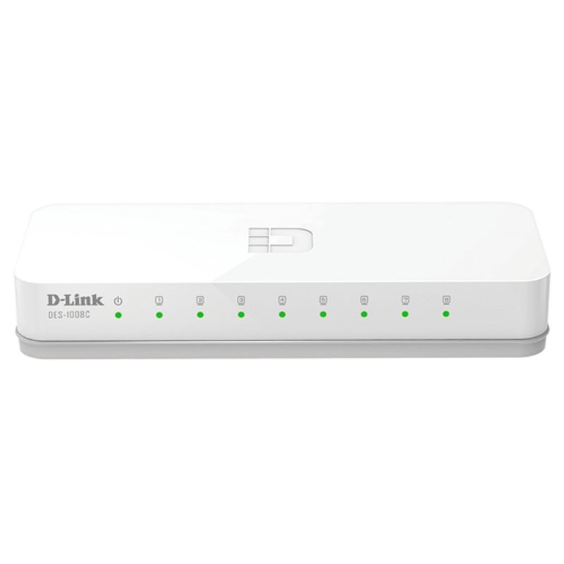 D-Link 0 8-porte Fast Ethernet