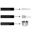 Unold Hand Blender with Mixing Bowl Hannah white silver (78720) – billede 3