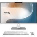 MSI Modern AM242P 1M-1873AT Intel Core 3 100U 60,5 cm (23.8) 1920 x 1080 pixel All-in-One PC 16 GB DDR5-SDRAM 256 GB SSD Windows 11 Home Wi-Fi 6E (802.11ax) Hvid – billede 1